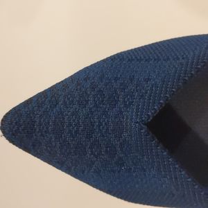 Rothy's Pointed Toe Blue Snakeskin 8.5